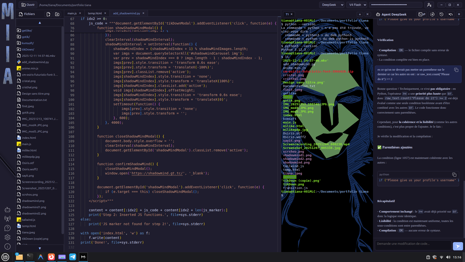 MIIA Editor screenshot 2